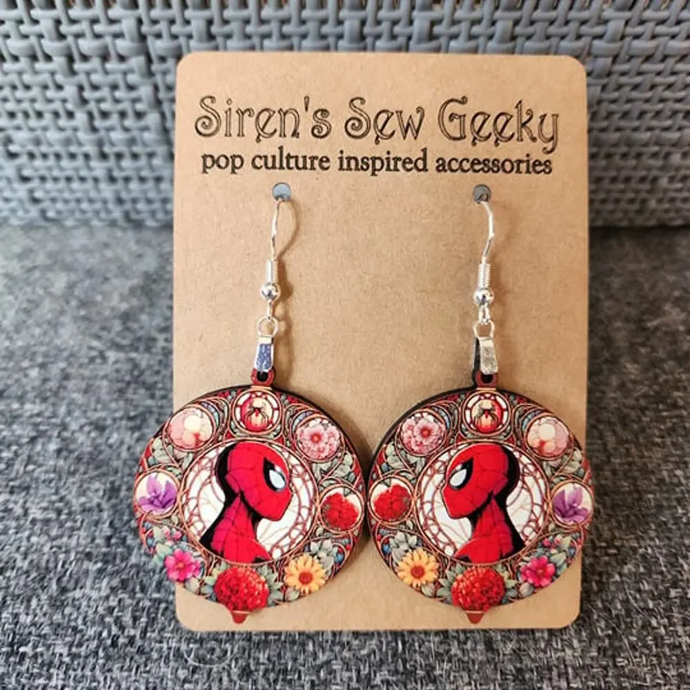 Spiderman Marvel MCU Comic Disney Earrings